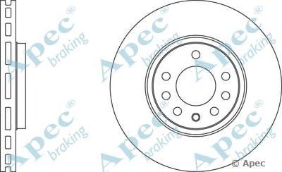 APEC BRAKING dsk2178 -  Тормозной диск